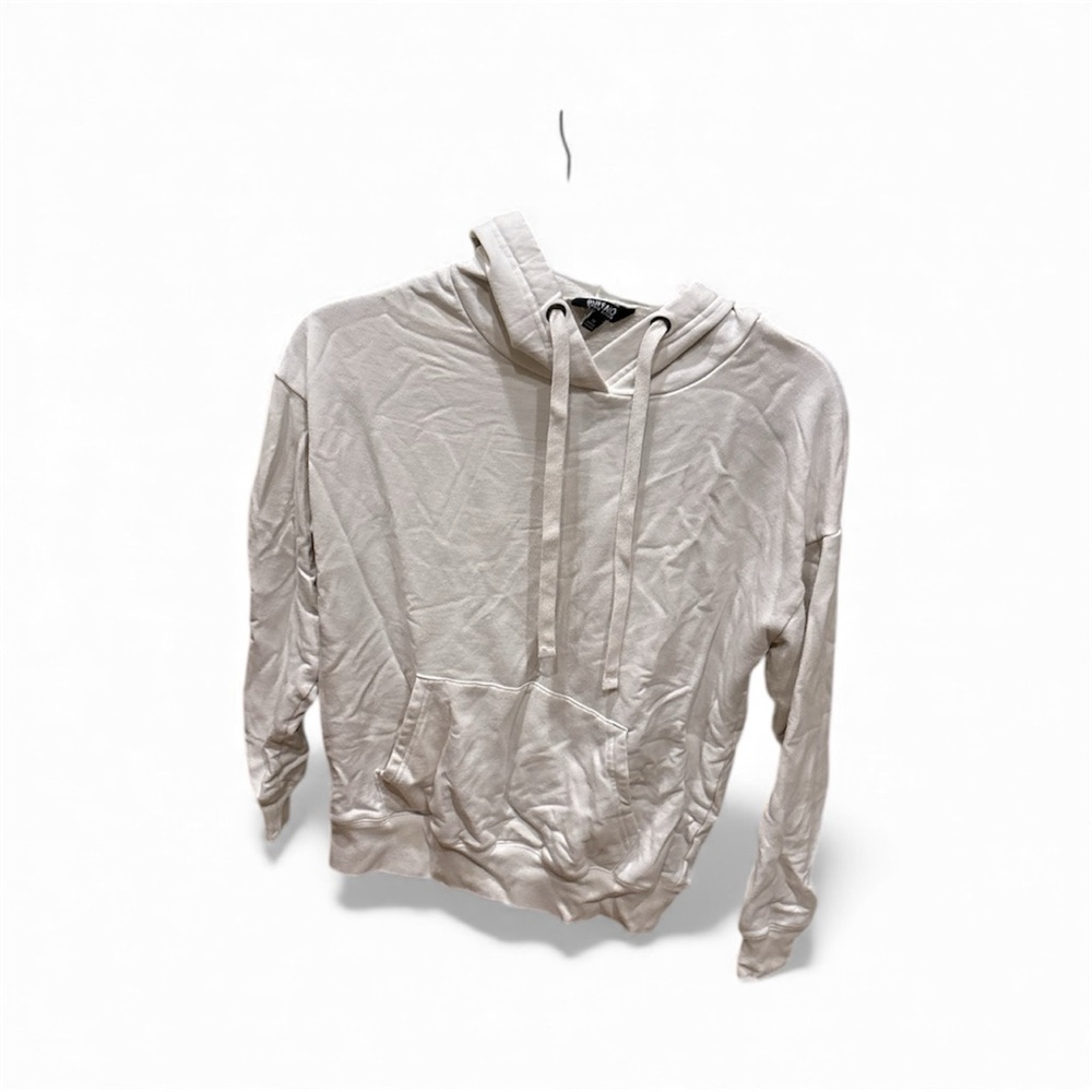 Buffalo White Hooded Sweatshirt